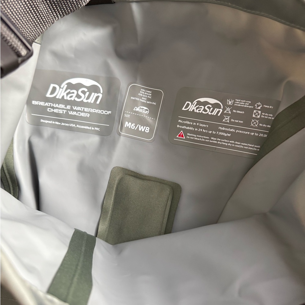 DikaSun
Fishing Waders for Men & Women,
Waterproof. - Picture 3 of 15